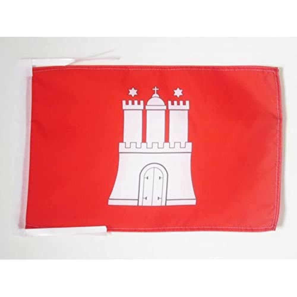 AZ FLAG Bandera de ESPAÑA SIN Armas 45x30cm - BANDERINA ESPAÑOLA SIN Escudo 30 x 45 cm cordeles — view 232