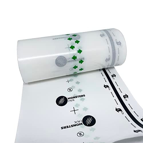Monsters Ink Premium Matte Second Skin Tattoo Bandage, Ulta Thin Second Skin Tattoo Aftercare for Tattoo Recovery (15cm x 10m Roll) — view 3