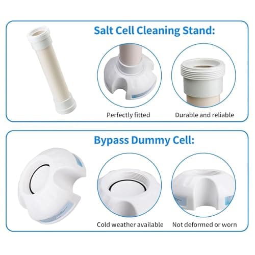 Pool Systems Accessory Simulated Salt Cell Bypass Hose Replacement Pipe Texture for Winter Months Multifunctional Pool Equipment Replacement Part Salt Cell Pipe for Various Series Salts Water — view 4