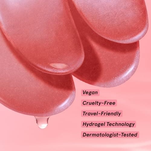 grace & stella Award Winning Under Eye Mask - Reduce Dark Circles, Puffy Eyes, Undereye Bags, Wrinkles - Gel Under Eye Patches - Small Birthday Gifts - Vegan Cruelty-Free (Pink, 6 Pairs) — view 6