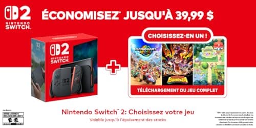 Nintendo Switch™ 2: Choose Your Game Bundle (CAN Version) — view 2