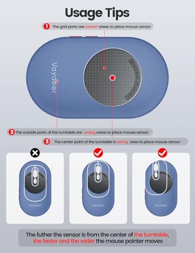 Vaydeer Undetectable Mouse Mover, Air 3 Mouse Jiggler with Adjustable Timer — view 4