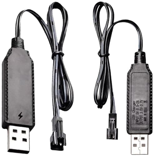 3.7V USB Charging Cord with SM2.0 2P Plugs and Smartest IC for Lithiums Batteries and Electronic Devices USB Cable — view 2