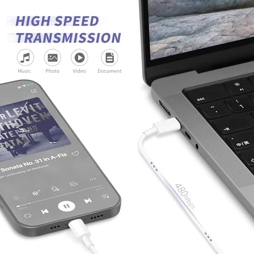 iPhone Charger Fast Charging,[MFi Certified] 2Pack 20W Type C Fast Charger Block with [10FT&6FT] USB C to Lightning Cable Compatible for iPhone 14/13/12/11 Pro Max/Xs Max/XR/X,iPad — view 4