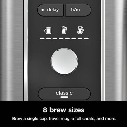 Ninja Hot & Iced XL Coffee Maker with Rapid Cold Brew, Black, CM371 — view 4