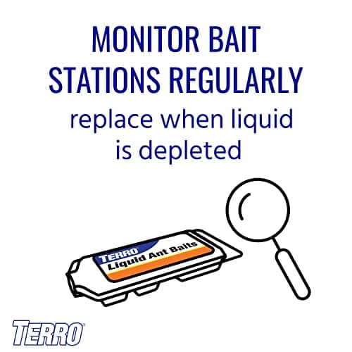 TERRO Liquid Ant Bait Stations T300CAN - Liquid Bait to Eliminate Ants - Bait System - 6 Count Stations for Effective Indoor Ant Control — view 9