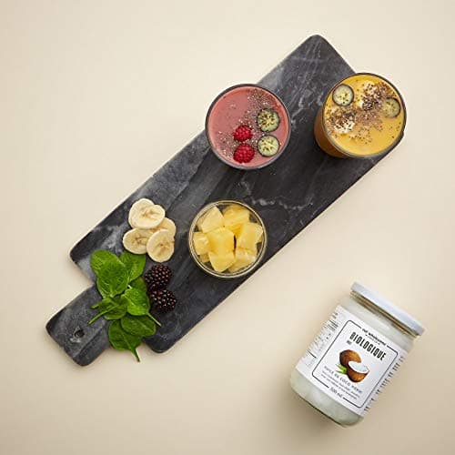 Eat Wholesome Organic Raw Virgin Coconut Oil in Glass Jar, 500 ml (Pack of 1) — view 5
