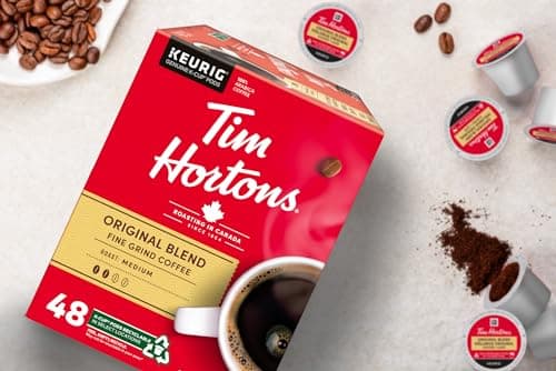 Tim Hortons Original Coffee blend, Single Serve Keurig K-Cup Pods, Medium Roast, 48 Count — view 6
