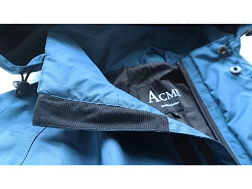 Acme Projects Men's Waterproof Rain Suit, Lightweight Breathable Jacket and Pants Set, 10,000mm Seam Sealed Rain Gear for Hiking, Fishing, Cycling — view 5