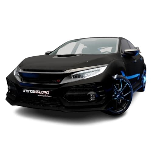 3M Car Wrap Roll 2080 Matte Deep Black | M22 | (Sample 3in x 5in) | Automotive Vinyl Wrap for Cars - Car Interior Wrap & Exterior