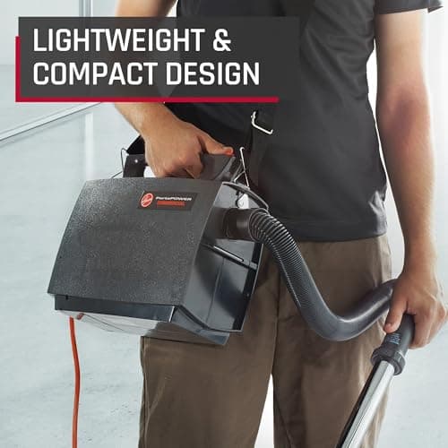 Hoover Commercial PortaPower Lightweight Canister Vacuum Cleaner, Bagged Canister Vac with Attachments, 2-in-1 Vac and Blower, Corded Vacuum Cleaners for Commercial Use — view 5