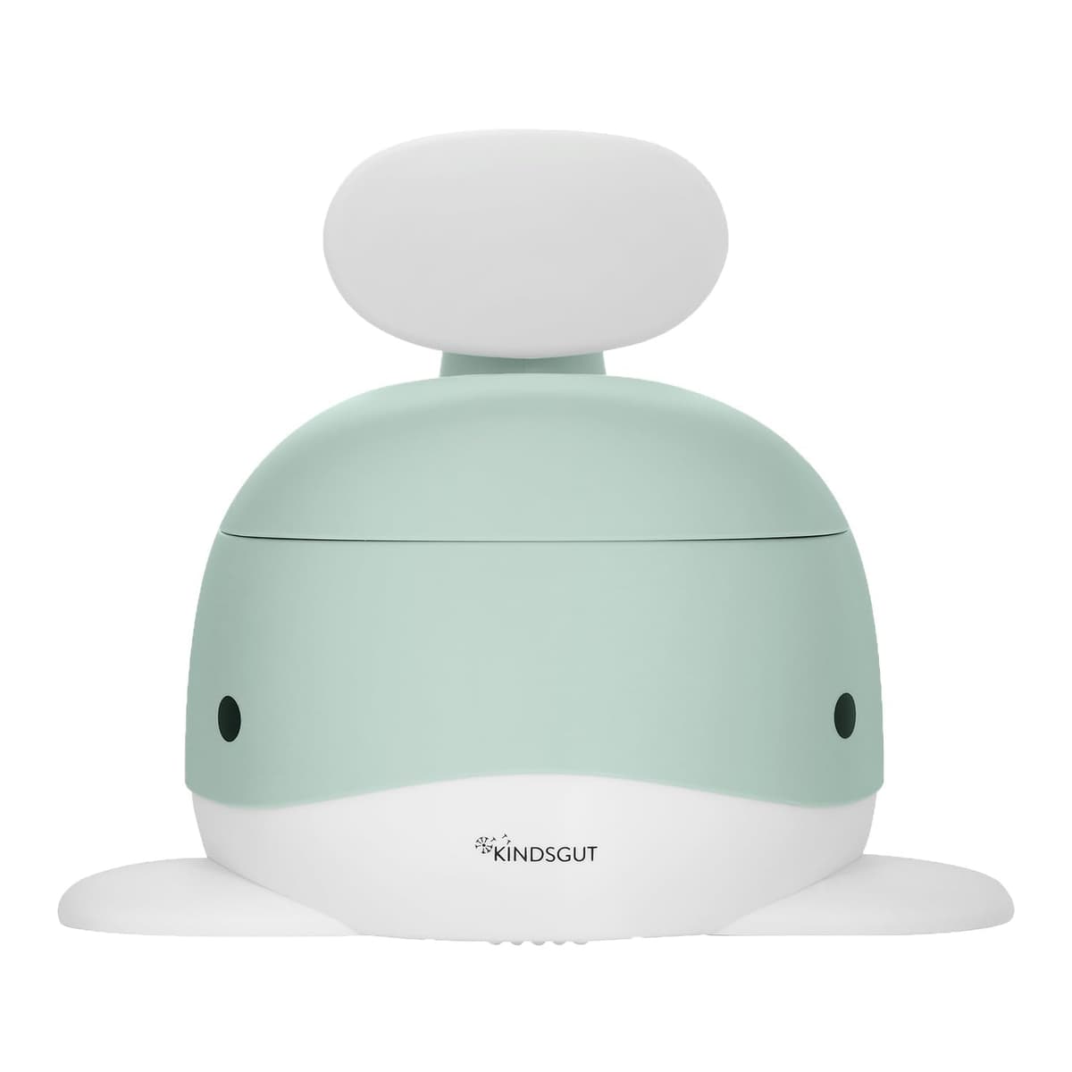 Kindsgut - Orinal para bebés, diseño de Ballena Infantil y Colores sutiles, Entrenamiento para IR al baño, Aguamarina