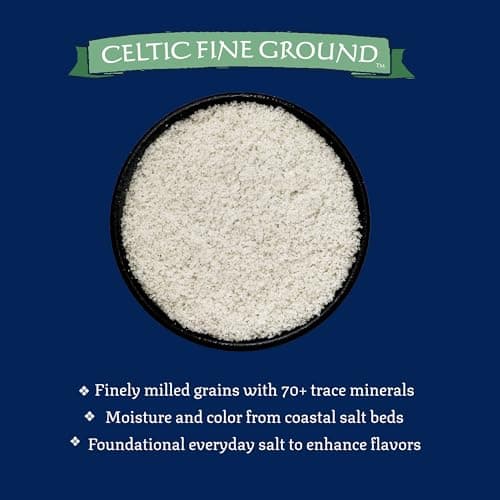 Celtic Sea Salt, Fine Ground, 16 Ounce — view 2