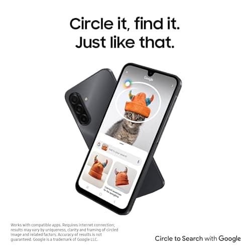 Samsung Galaxy A17 5G Smart Phone 128GB US 1 Yr Manufacturer Warranty Black — view 9