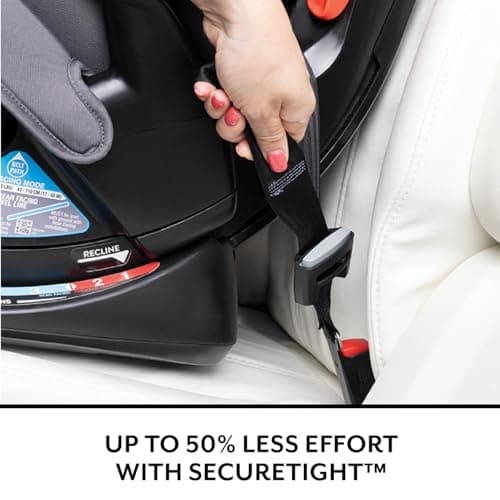 Evenflo All4Stages Slim 4-in-1 Convertible Car Seat (Tybee Black) — view 5