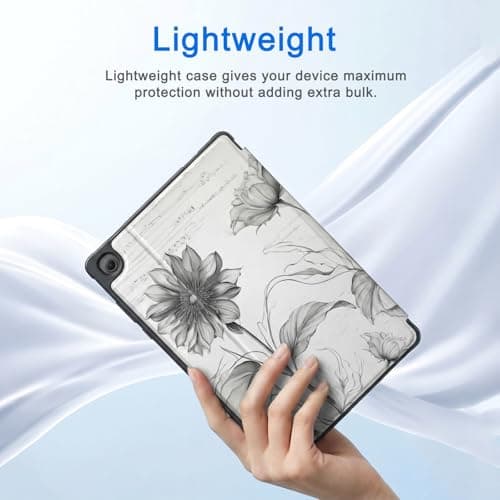 CoBak Case for Samsung Galaxy Tab A11+ Plus 11” 2025, Multi-Viewing Angles, All New PU Leather Folio Stand Cover with Auto Sleep Wake Feature for Samsung Galaxy Tab A11+ Tablet 11-inch, Sunflower — view 6