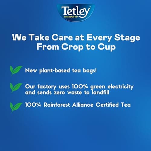 Tetley Orange Pekoe Black Tea - 36 Tea Bags, 113 Grams, Kosher, Contains Caffeine — view 4
