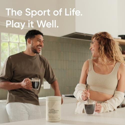 Sports Research Organic Collagen Peptides - Hydrolyzed Type I & III Collagen - Sustainable & Traceable Formula - Chocolate - 30 Servings — view 7