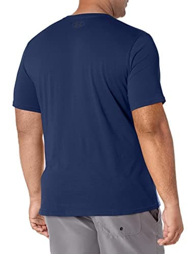 Under Armour Men's Sportstyle Colorblock T-Shirt, Navy, X-Large — view 3