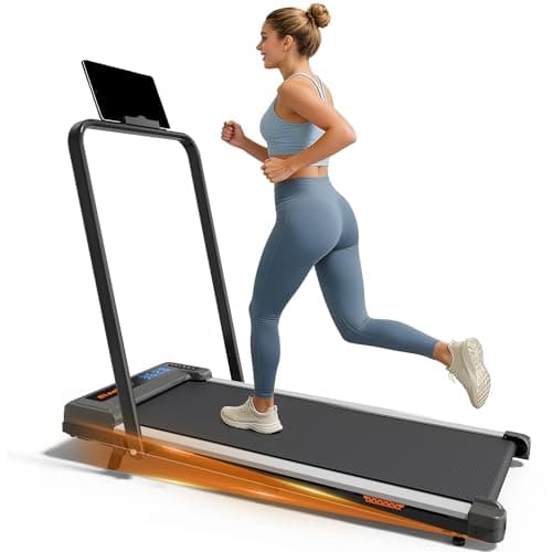 3-in-1 Walking Pad with 8% Incline, Portable Under Desk Treadmill, 2.5 HP Quiet Walking Pad Treadmill with 265 LBS Capacity, Foldable Treadmills for Home
