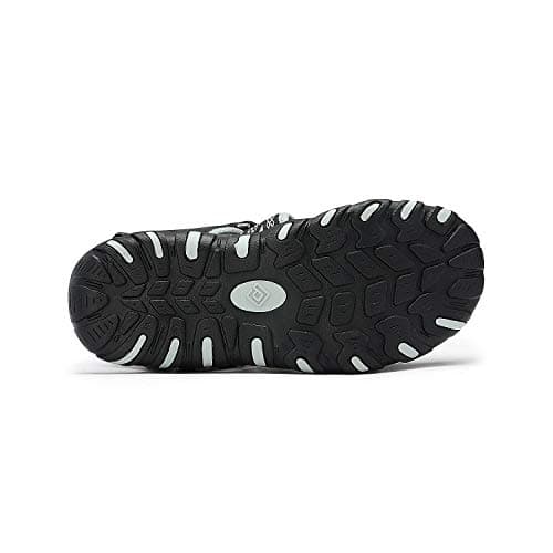 DREAM PAIRS Kids Sandals Toddler Girls & Boys Summer Outdoor Athletic Sport Sandals for Toddler/Little Kids/Big Kids,Size 1 Little Kid,Black/Grey,171111-K — view 6