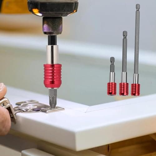 3Pcs Magnetic Drill Bit Holders - Quick Release Hex Shank Extension Bars for Power Tools, Screwdrivers, and Drill Bits