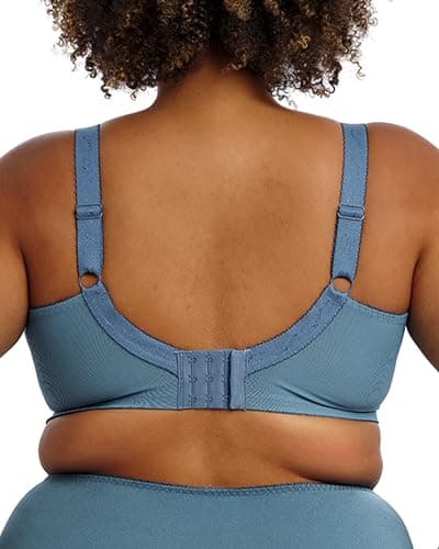 GODDESS Women's Keira Underwire Banded Bra Mediterranean Blue — view 2