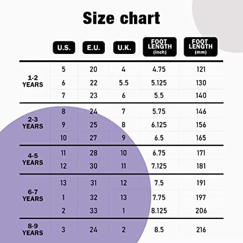 EUXTERPA Kids Toddler Light Up Rain Boots Girls Waterproof Patterns and Glitter Boots with Easy On Handles, Purple Gradient, Little Kid Size 13 — view 5