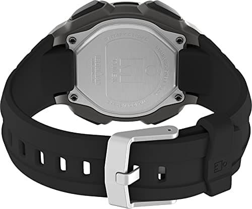 Timex Men's Ironman Triathlon Classic 30 38mm Watch – Gray & Black Case Orange Accents with Black Resin Strap — view 3