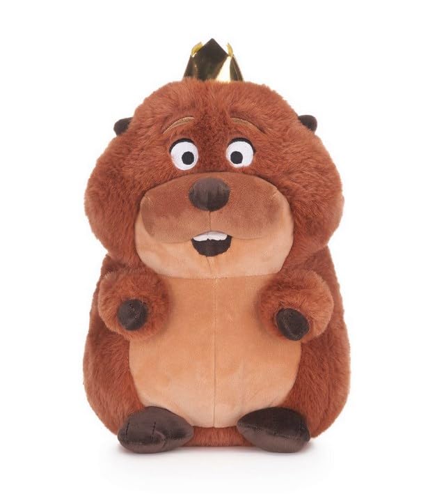 UKToyworld Hoppers Plush Beaver 10" King George Soft Toy