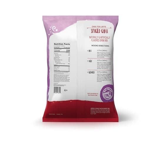 Big Train Spiced Chai Tea Latte Beverage Mix, 3.5 Pound (Pack of 1) — view 11