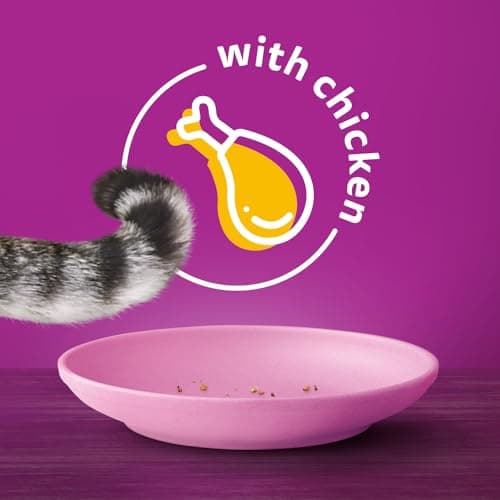 WHISKAS Meaty Selections Adult Dry Cat Food With Real Chicken, 2kg bag — view 4