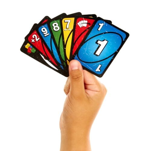 Mattel Games UNO Show ‘em No Mercy Card Game for Kids, Adults & Family Parties & Travel with Extra Cards, Special Rules & Tougher Penalties — view 8