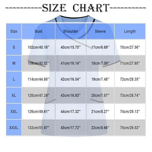 Lmdudan Housekeeping Uniform Scrub Tops for Women Stretchy Cleaning Clothes Nursing Scrub Top Medical Workwear Dark Blue — view 2