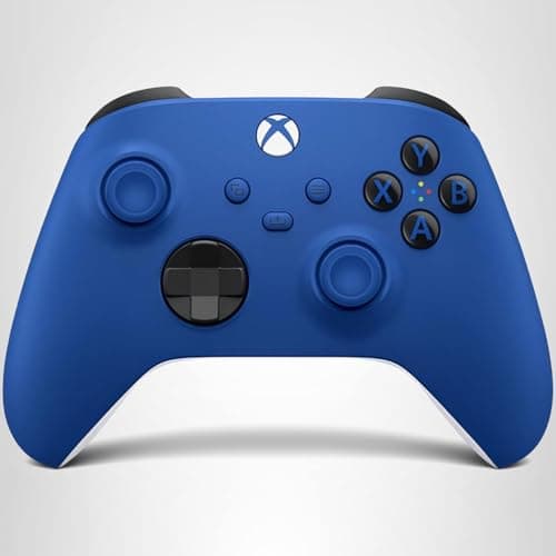 XBOX Wireless Gaming Controller | Shock Blue | Console, PC, & Cloud Devices | Textured Grip | Wireless, Bluetooth, USB-C Connectivity — view 8