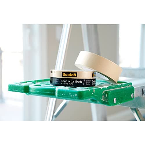 Scotch Contractor Grade Masking Tape, 0.94 inches by 60.1 yards (360 yards total), 2020, 6 Rolls — view 15