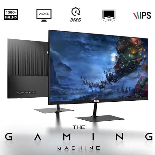 TechMagnet HP G3 Gaming Desktop PC,Intel Core i7 6th Gen,GT 1030 Graphics,16GB RAM,480GB SSD|2TB HDD,RGB Keyboard Mouse,RGB Headphone,Webcam,New Dual MTG 24-inch Monitor Windows 11(Renewed) — view 4
