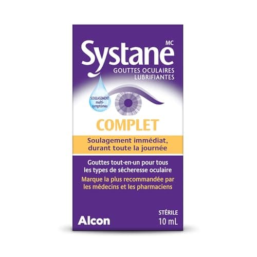 Systane Complete Lubricant Eye Drops For Dry Eyes, All-In-One Drops For All Types Of Dryness Multi-Symptom Relief, Relief from Extended Screen Time - 10 ml — view 3