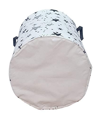 KUNRO Large Sized Storage Basket Waterproof Coating Organizer Bin Laundry Hamper for Nursery Clothes Toys — view 5