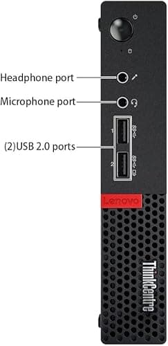 Lenovo ThinkCentre M710Q Mini Tiny Business Desktop PC (Renewed) — view 2