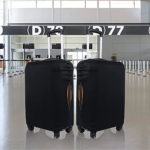 Explore Land Travel Luggage Cover Suitcase Protector Fits 27-30 Inch Luggage (Black, L) — view 5