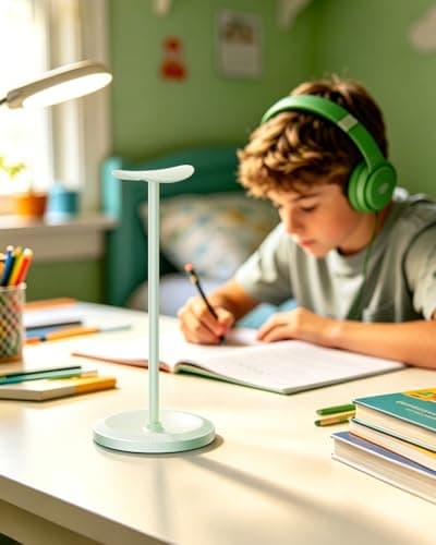 Tiiletzote Headphone Stand, Desktop Headset Holder, Green — view 2