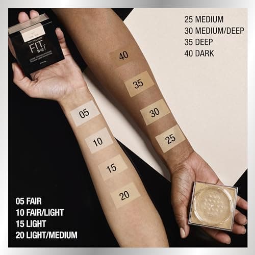Maybelline New York Fit Me Loose Finishing Powder, Fair Light, 0.7 oz. — view 3
