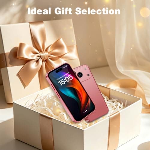 Pdfbenli Mini Phone for Kids, Unlocked Kid Phone, 3.7 HD Touch Screen, 3GB+32GB, 4G, Dual SIM, Face ID, Android 10.0, GPS, Kids Smart Phone (Pink) — view 8