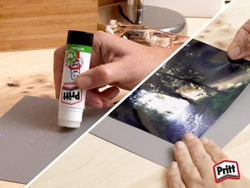 Pritt Glue Stick, Safe & Child-Friendly Craft Glue for Arts & Crafts Activities, Strong-Hold adhesive for School & Office Supplies, 1x43g Pritt Stick, white — view 2