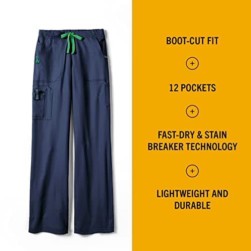 Carhartt Women's Cross-flexcross-Flex Utility-Hose, Navy, Small — view 2