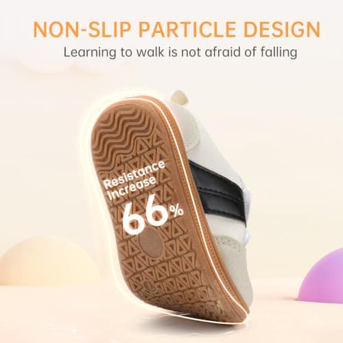 Toddler Wide Toe Box Shoes:Boys Barefoot Shoes Kids Walking Shoes Boy Sneakers Non-Slip Zero Drop Shoes,Toddler First Walking Shoes Comfort Tennis Outdoor Activities Beigewhite Toddler7 — view 8