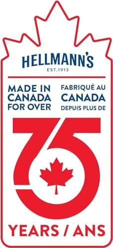 Hellmann's Real Mayonnaise ideal with fries burgers and salads made with Canadian free-run eggs and canola oil, 890 ml (Pack of 1) — view 8