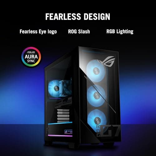 ASUS ROG G700 (2026) Gaming Desktop PC, Intel® Core™ Ultra 7 265KF Processor, NVIDIA® GeForce RTX™ 5070, 1TB M.2 NVMe™ PCIe® 4 SSD, 32GB DDR5 RAM, Windows 11 Home, G700TF-AB776 — view 5