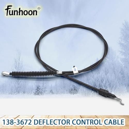 Funhoon 138-3672 Deflector Control Cable for Toro 726 OE, 824 OE, 826 OAE, 826 OXE, 826 OHAE Snow Blowers — view 3